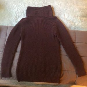 Oversized turtleneck sweater